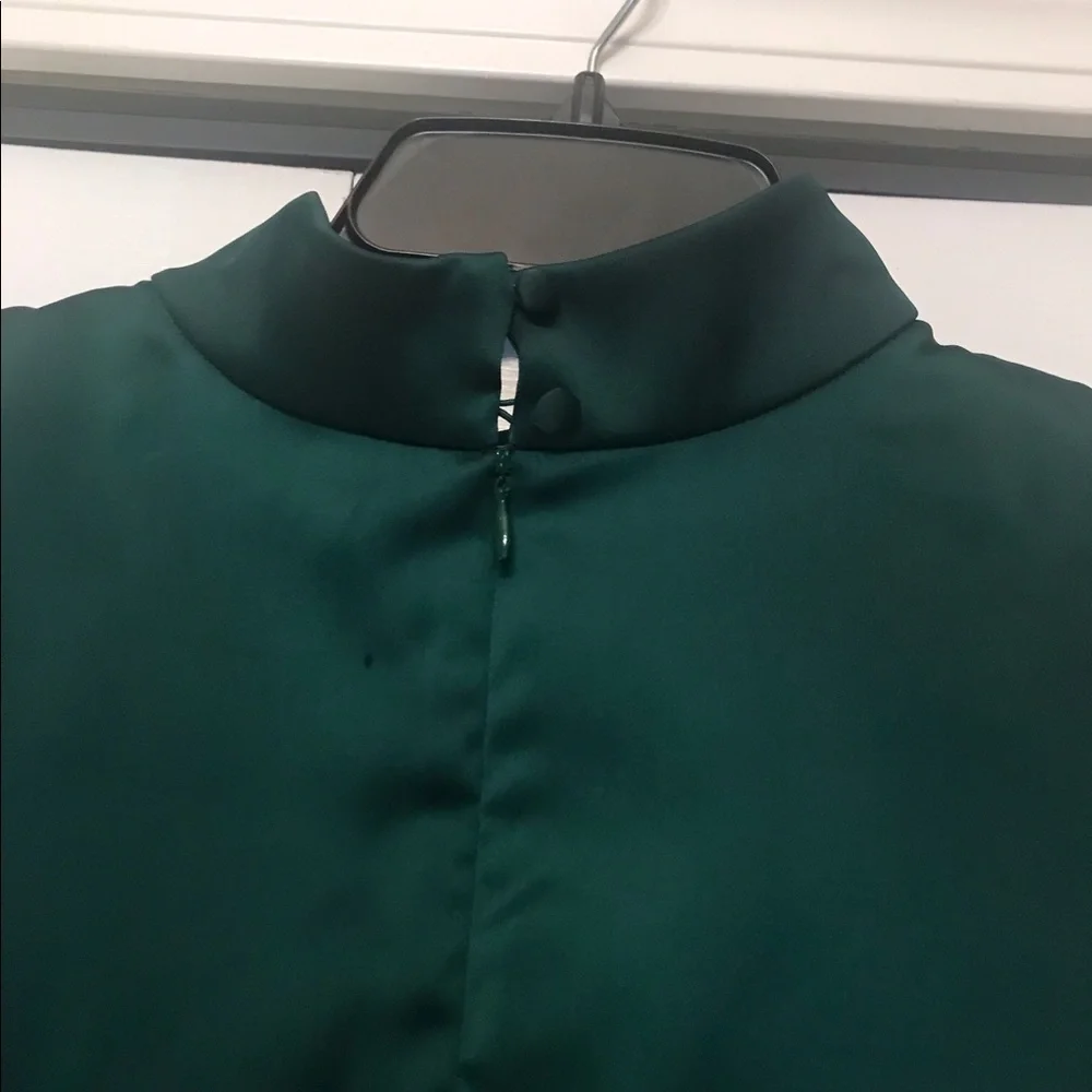 Guess Keyhole Satin Midi Dress - Picture 2 of 12